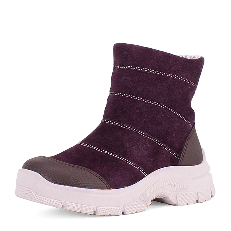 Полусапожки, артикул 2129, цвет черничный купить в интернет-магазине Shoeslel с доставкой по России