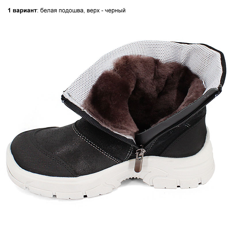 Полусапожки, артикул 2129, цвет черный купить в интернет-магазине Shoeslel с доставкой по России