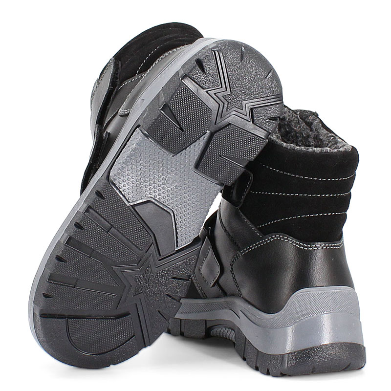 Ботинки, артикул 2132, цвет черный купить в интернет-магазине Shoeslel с доставкой по России