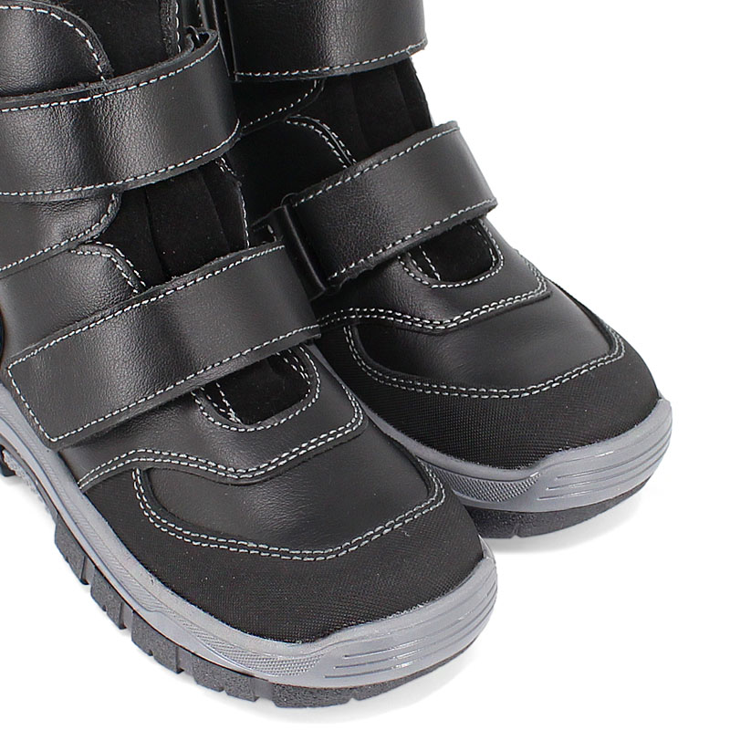 Ботинки, артикул 2132, цвет черный купить в интернет-магазине Shoeslel с доставкой по России