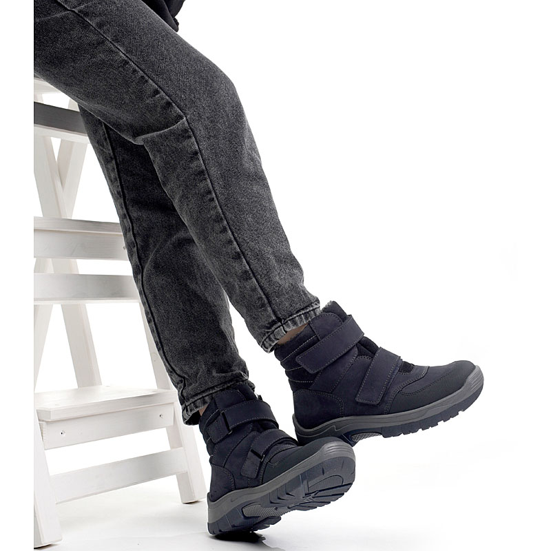 Ботинки, артикул 2132, цвет синий купить в интернет-магазине Shoeslel с доставкой по России