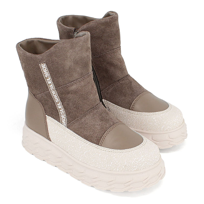 Сапожки, артикул 2135, цвет темно-серый купить в интернет-магазине Shoeslel с доставкой по России