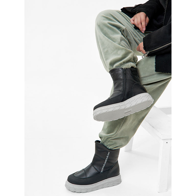 Сапожки, артикул 2135, цвет черный купить в интернет-магазине Shoeslel с доставкой по России