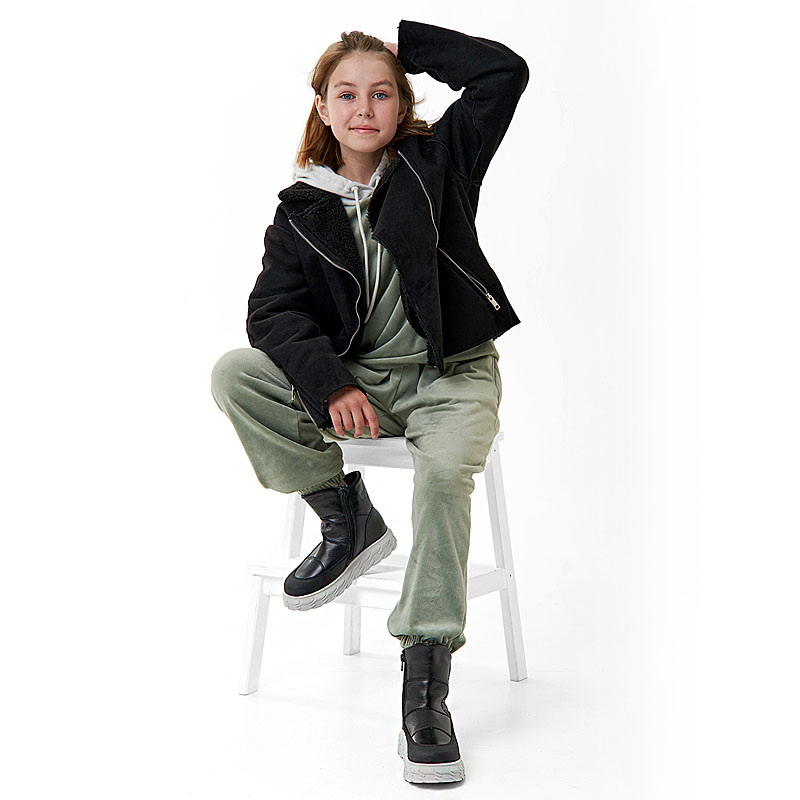 Сапожки, артикул 2135, цвет черный купить в интернет-магазине Shoeslel с доставкой по России