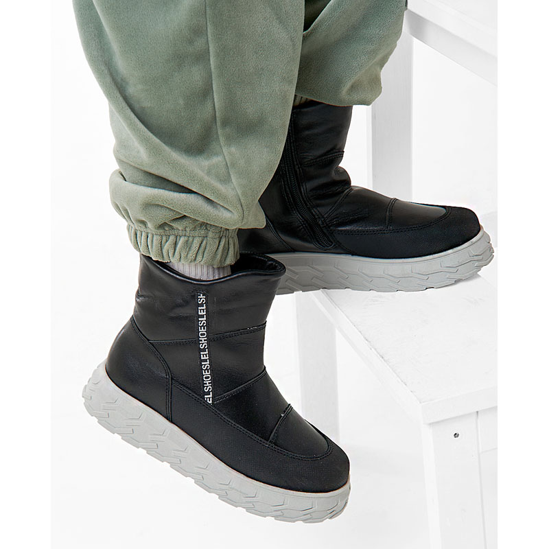 Сапожки, артикул 2135, цвет черный купить в интернет-магазине Shoeslel с доставкой по России