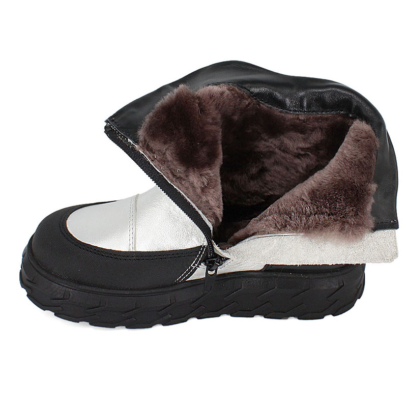 Сапожки, артикул 2135, цвет серебристый купить в интернет-магазине Shoeslel с доставкой по России