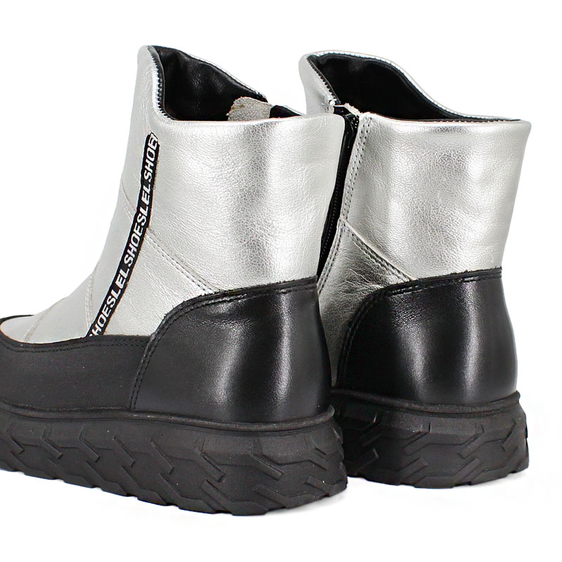 Сапожки, артикул 2135, цвет серебристый купить в интернет-магазине Shoeslel с доставкой по России