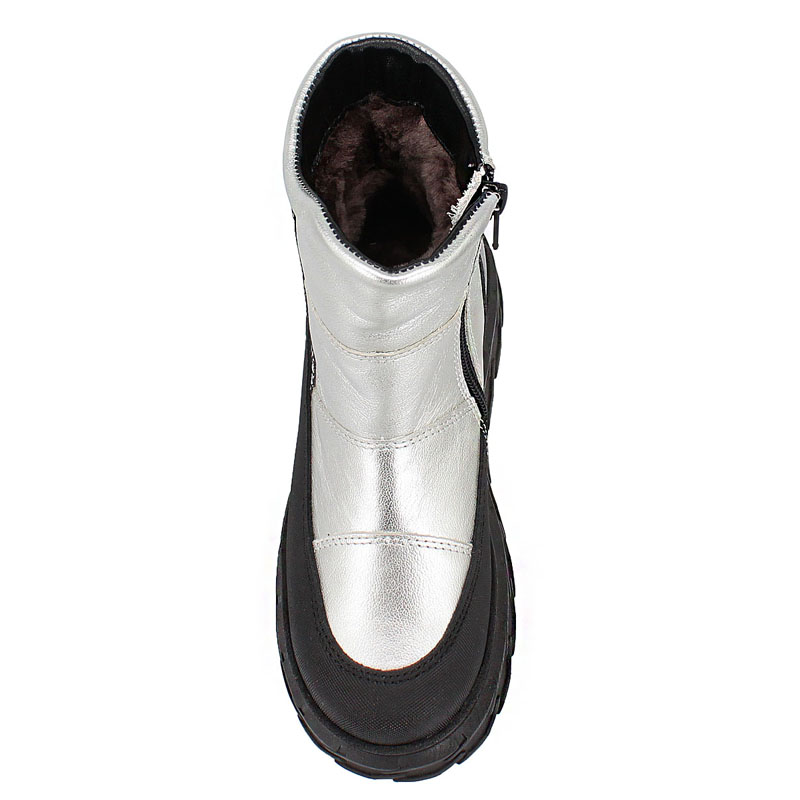 Сапожки, артикул 2135, цвет серебристый купить в интернет-магазине Shoeslel с доставкой по России