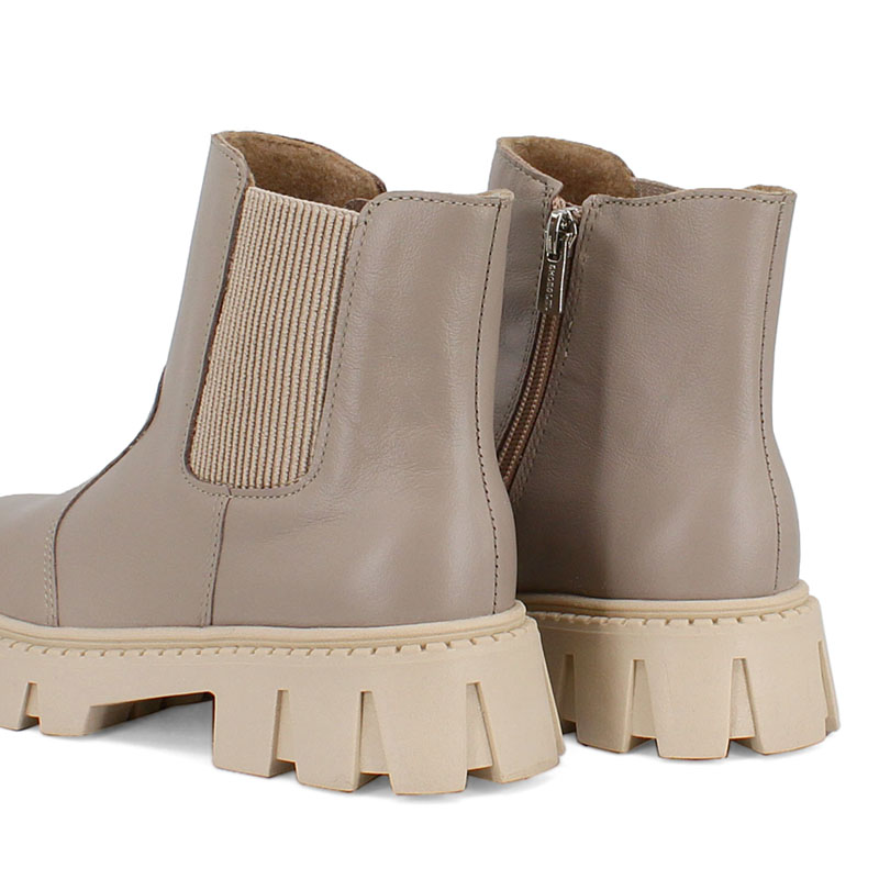 Ботинки, артикул 2137, цвет бежевый купить в интернет-магазине Shoeslel с доставкой по России