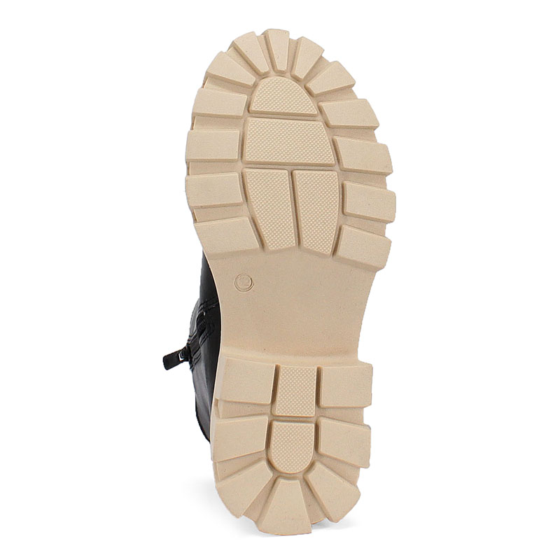 Ботинки, артикул 2137, цвет черно-бежевый купить в интернет-магазине Shoeslel с доставкой по России