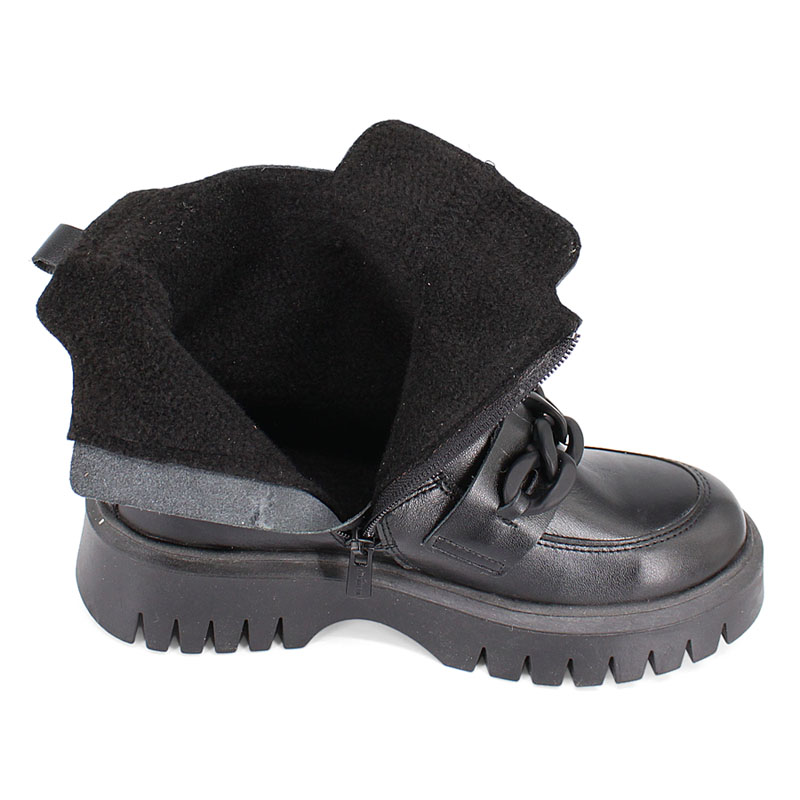 Ботинки, артикул 2138, цвет черный купить в интернет-магазине Shoeslel с доставкой по России