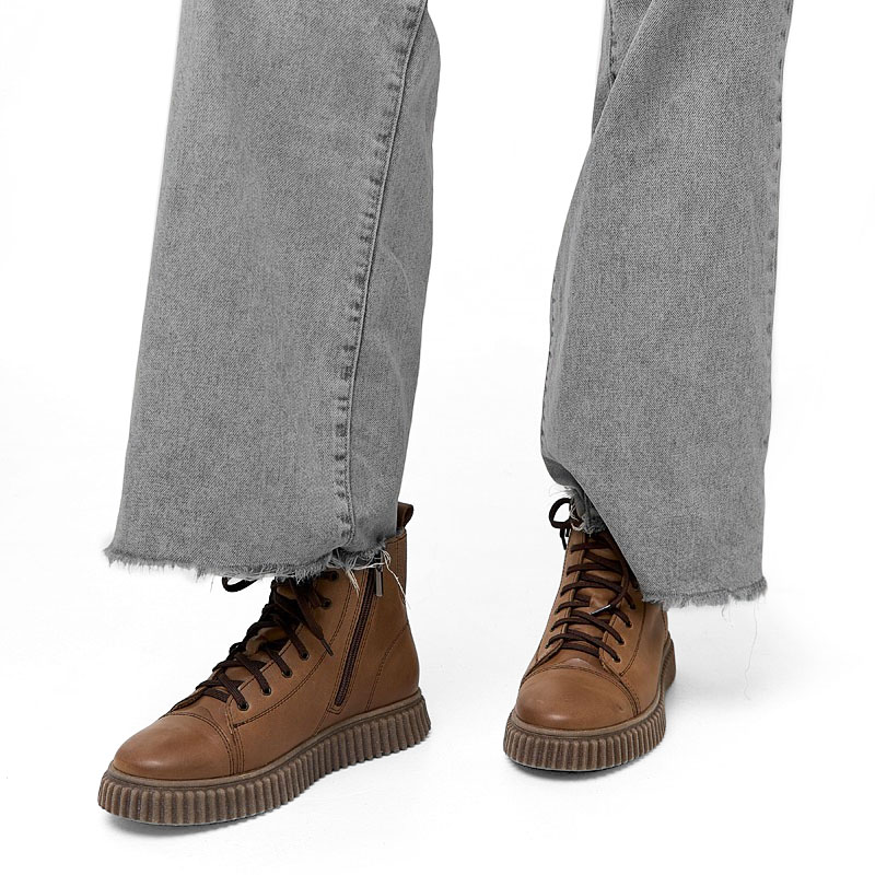 Ботинки, артикул 2141, цвет коричневый купить в интернет-магазине Shoeslel с доставкой по России