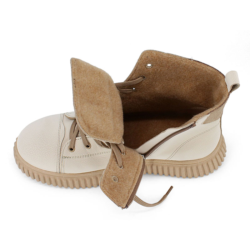 Ботинки, артикул 2141, цвет капучино купить в интернет-магазине Shoeslel с доставкой по России