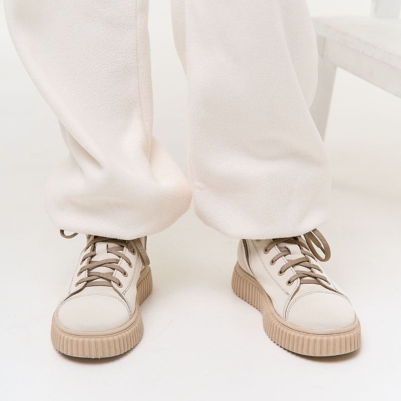 Ботинки, артикул 2141, цвет капучино купить в интернет-магазине Shoeslel с доставкой по России