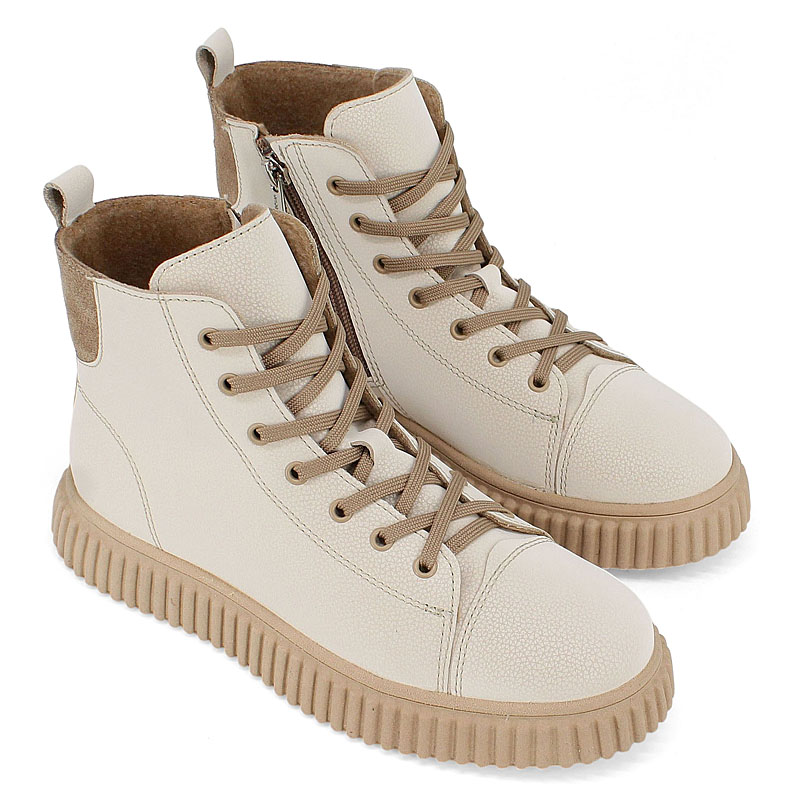 Ботинки, артикул 2141, цвет капучино купить в интернет-магазине Shoeslel с доставкой по России