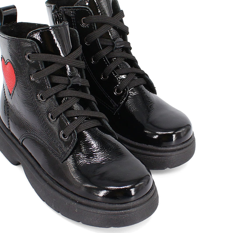 Ботинки, артикул 2145, цвет черный купить в интернет-магазине Shoeslel с доставкой по России