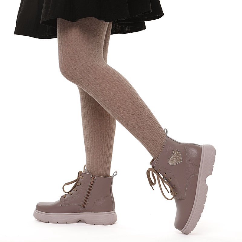 Ботинки, артикул 2145, цвет пыльно-розовый купить в интернет-магазине Shoeslel с доставкой по России