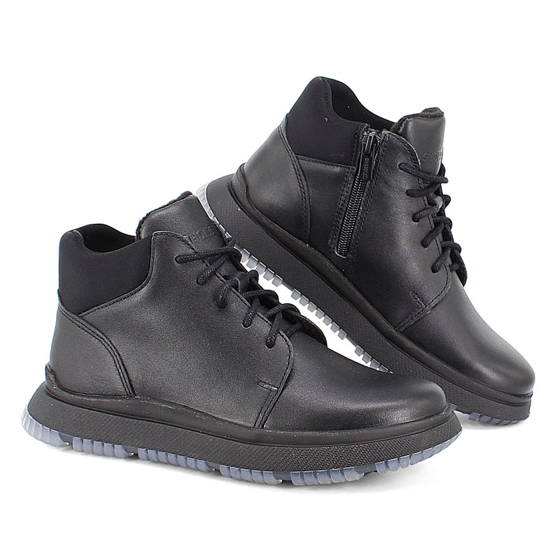 Ботинки, артикул 2150, цвет черный купить в интернет-магазине Shoeslel с доставкой по России