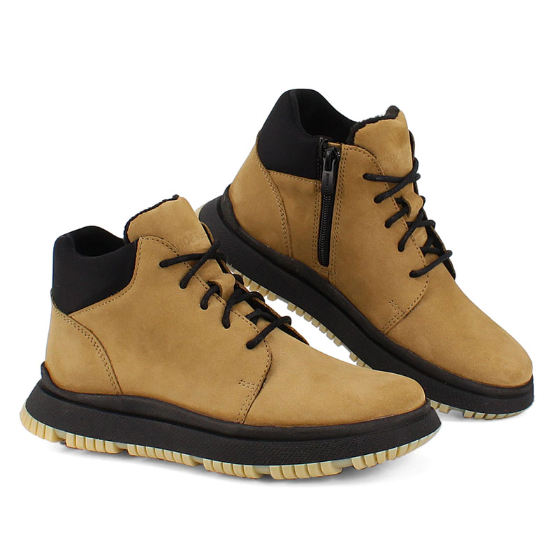 Ботинки, артикул 2150, цвет песочный купить в интернет-магазине Shoeslel с доставкой по России