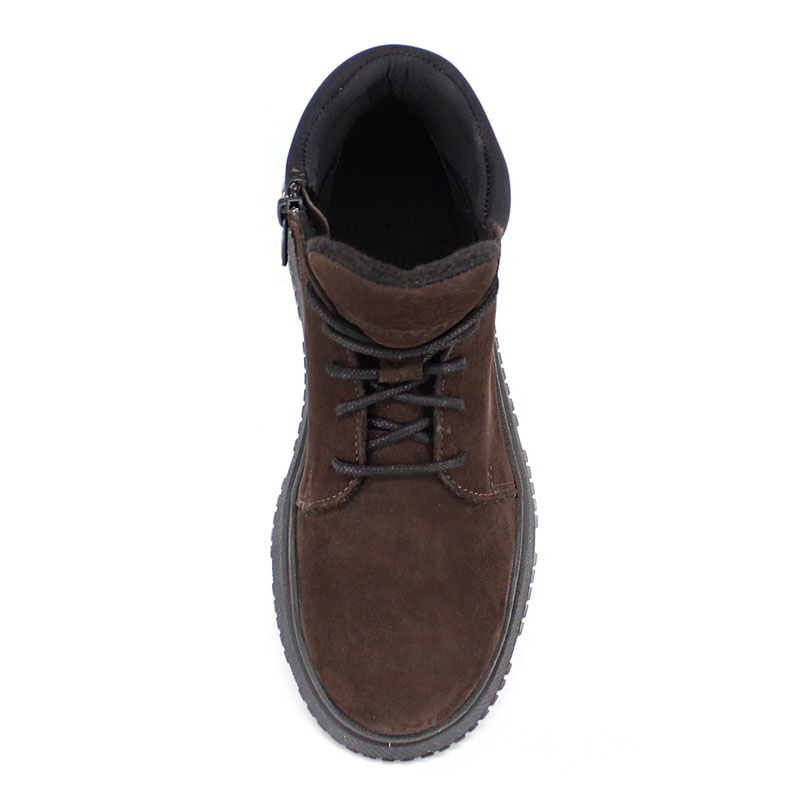 Ботинки, артикул 2150, цвет т.коричневый купить в интернет-магазине Shoeslel с доставкой по России