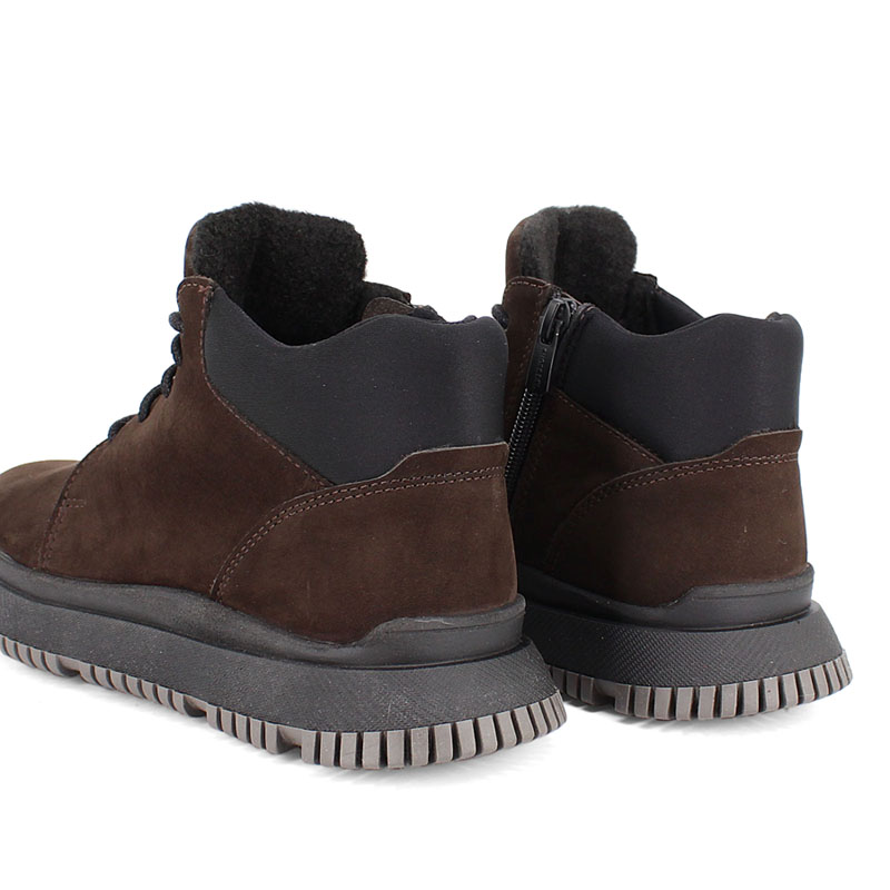 Ботинки, артикул 2150, цвет т.коричневый купить в интернет-магазине Shoeslel с доставкой по России