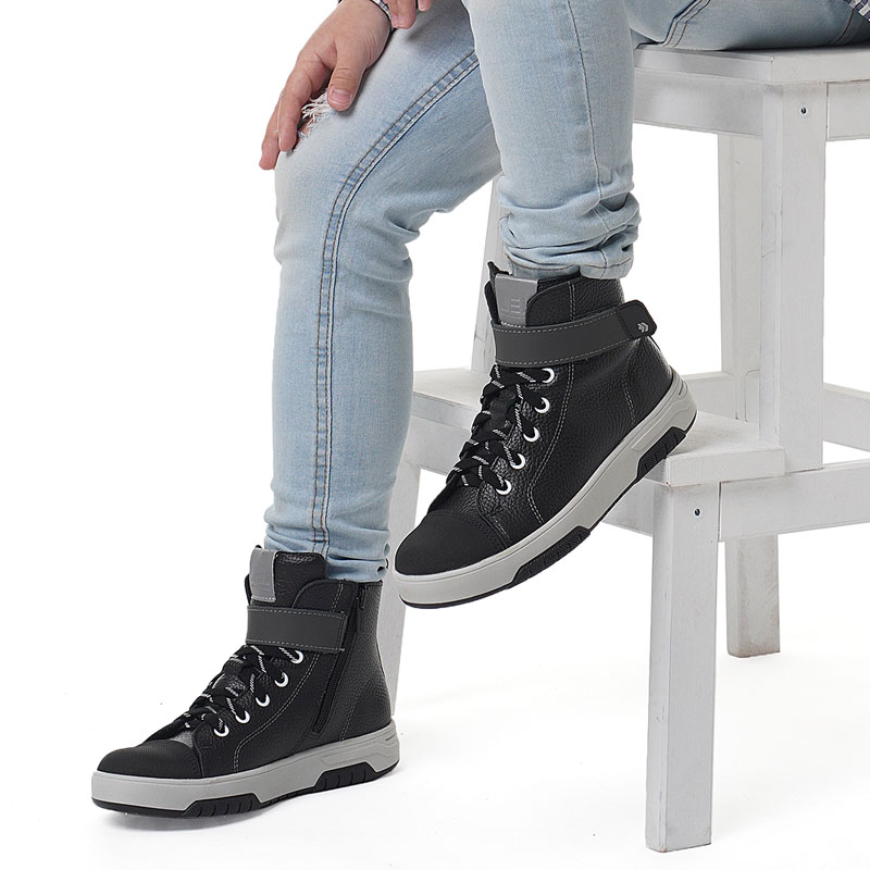 Ботинки, артикул 2151, цвет черный купить в интернет-магазине Shoeslel с доставкой по России