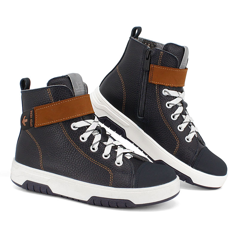 Ботинки, артикул 2151, цвет синий купить в интернет-магазине Shoeslel с доставкой по России