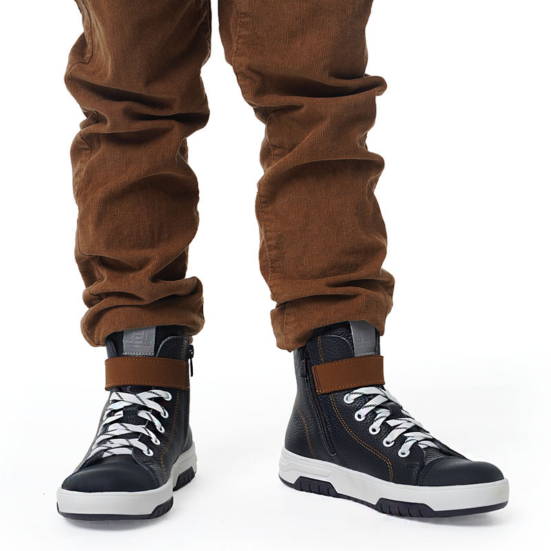 Ботинки, артикул 2151, цвет синий купить в интернет-магазине Shoeslel с доставкой по России