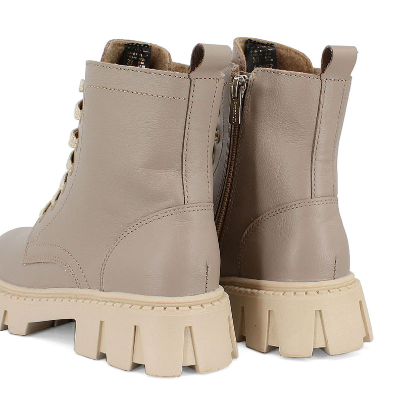 Ботинки, артикул 2152, цвет бежевый купить в интернет-магазине Shoeslel с доставкой по России