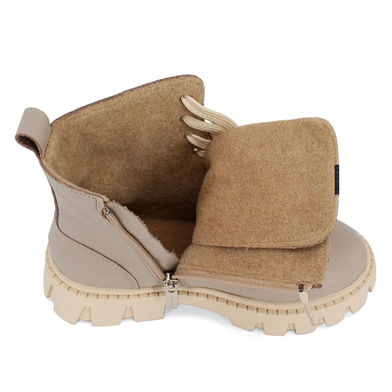 Ботинки, артикул 2152, цвет бежевый купить в интернет-магазине Shoeslel с доставкой по России