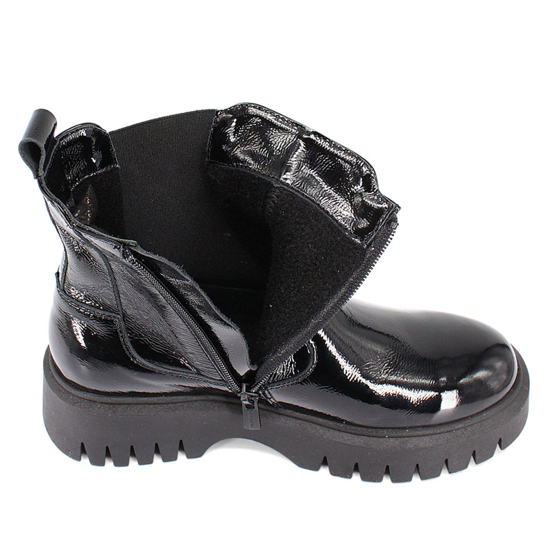 Ботинки, артикул 2153, цвет черный купить в интернет-магазине Shoeslel с доставкой по России