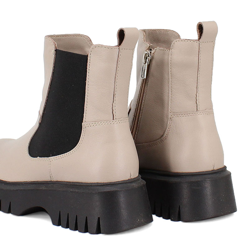 Ботинки, артикул 2153, цвет бежевый купить в интернет-магазине Shoeslel с доставкой по России