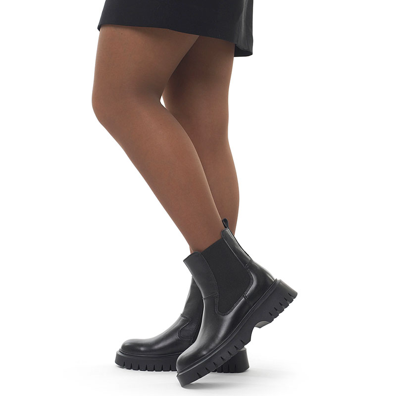 Ботинки, артикул 2153, цвет черный купить в интернет-магазине Shoeslel с доставкой по России