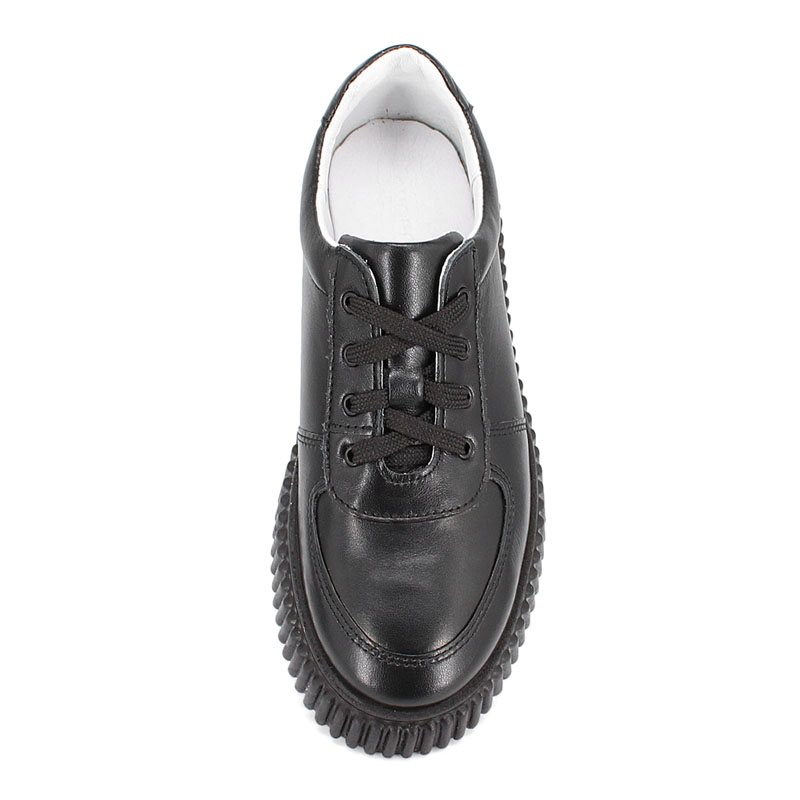 Полуботинки, артикул 2158, цвет черный купить в интернет-магазине Shoeslel с доставкой по России