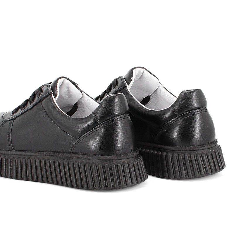 Полуботинки, артикул 2158, цвет черный купить в интернет-магазине Shoeslel с доставкой по России