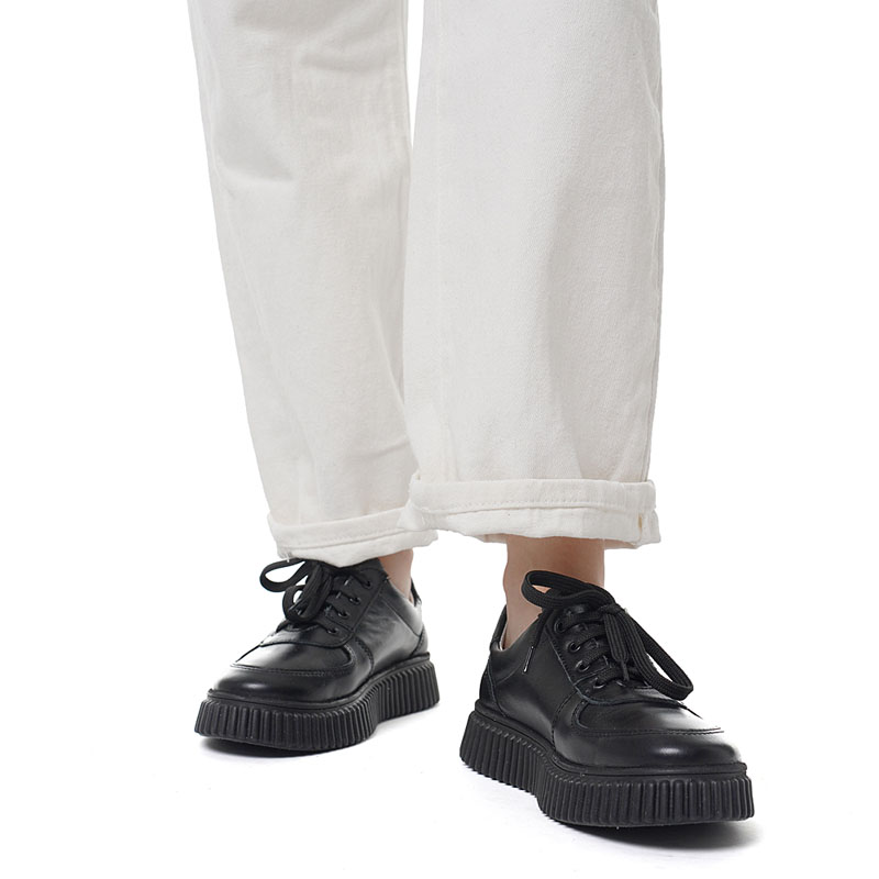 Полуботинки, артикул 2158, цвет черный купить в интернет-магазине Shoeslel с доставкой по России