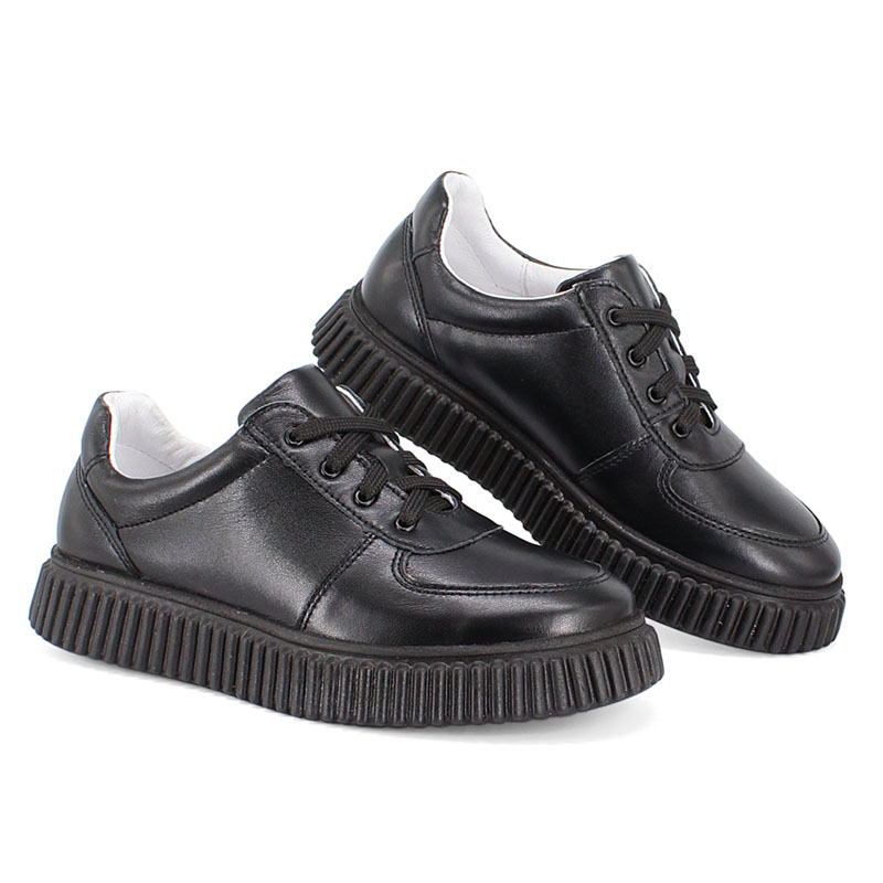 Полуботинки, артикул 2158, цвет черный купить в интернет-магазине Shoeslel с доставкой по России