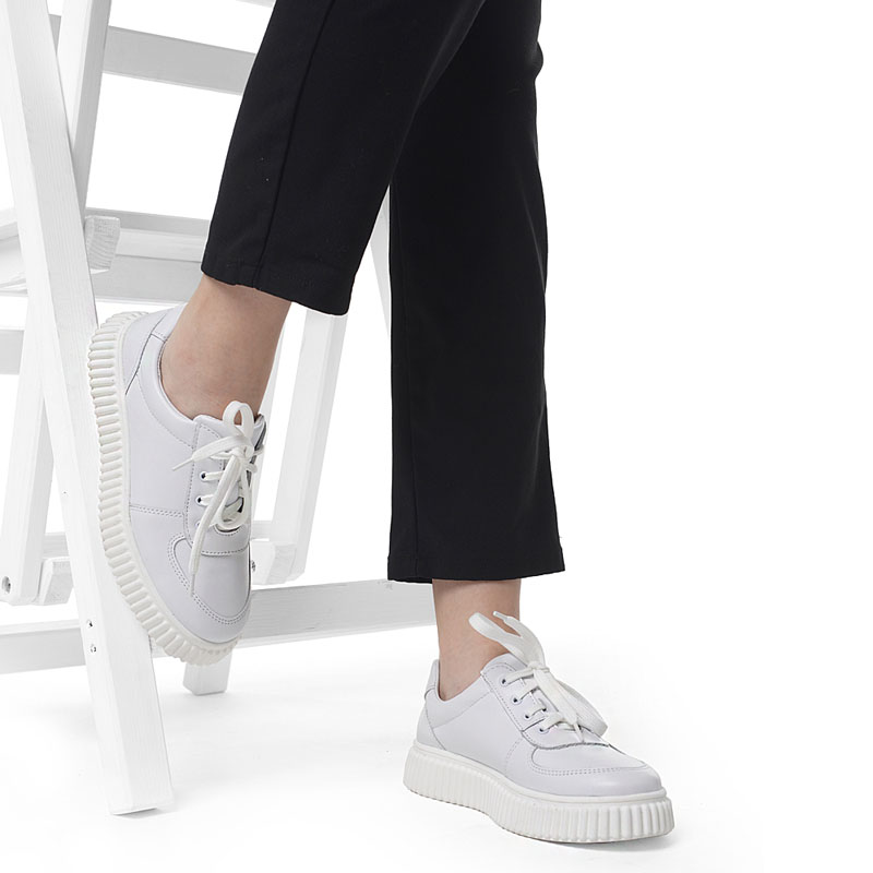 Полуботинки, артикул 2158, цвет белый купить в интернет-магазине Shoeslel с доставкой по России