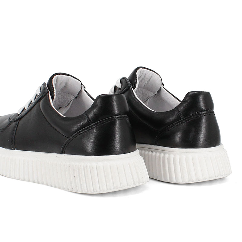 Полуботинки, артикул 2158, цвет черно-белый купить в интернет-магазине Shoeslel с доставкой по России