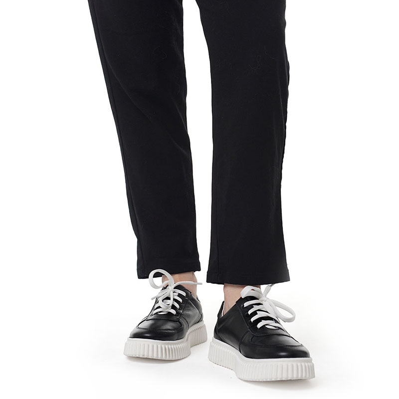 Полуботинки, артикул 2158, цвет черно-белый купить в интернет-магазине Shoeslel с доставкой по России