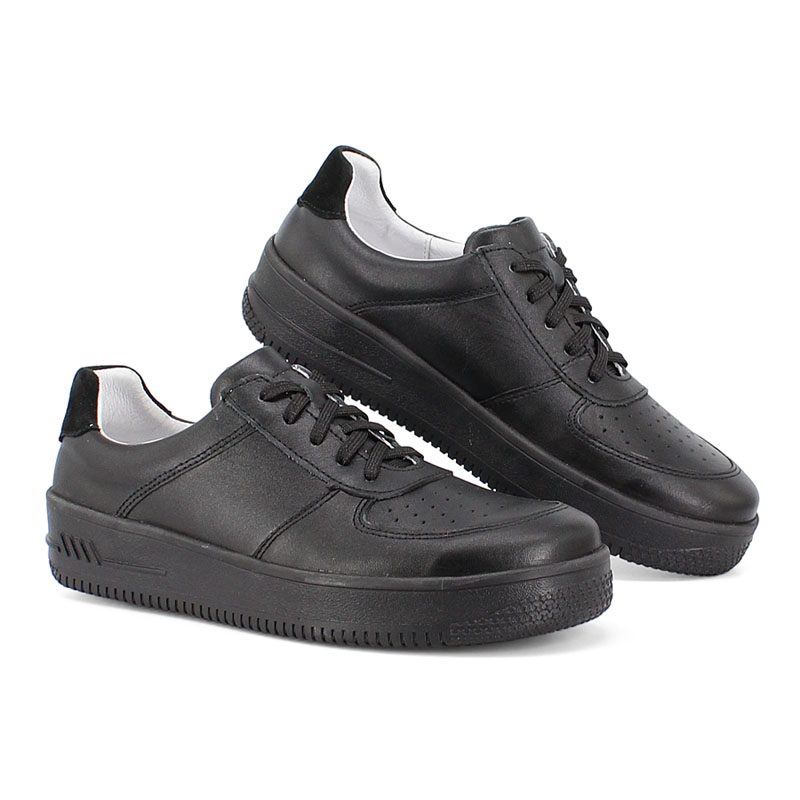 Полуботинки, артикул 2161, цвет черный купить в интернет-магазине Shoeslel с доставкой по России