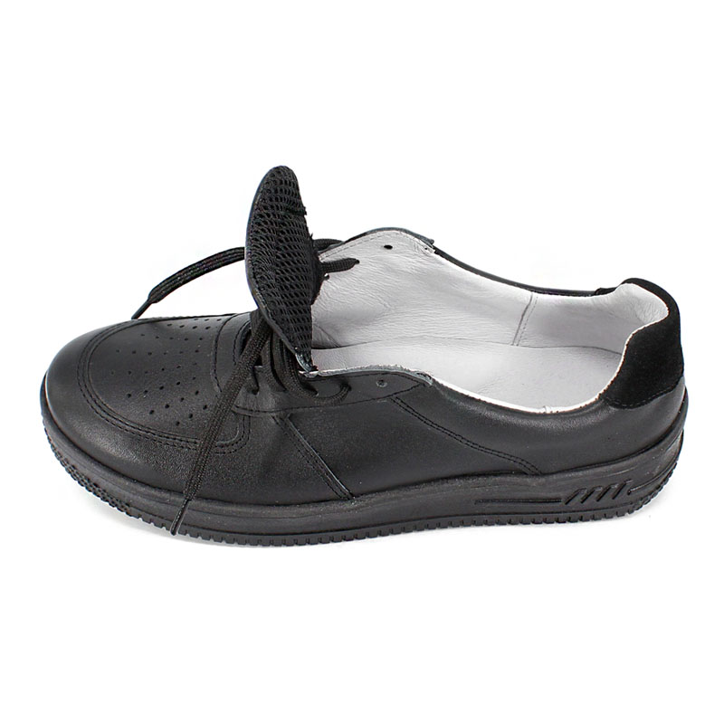 Полуботинки, артикул 2161, цвет черный купить в интернет-магазине Shoeslel с доставкой по России