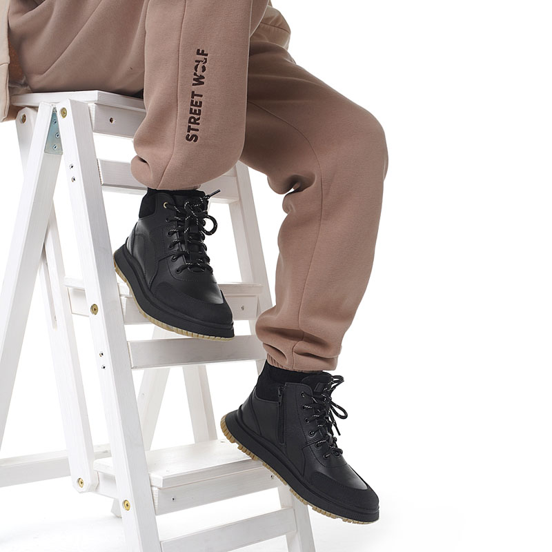 Ботинки, артикул 2162, цвет черный купить в интернет-магазине Shoeslel с доставкой по России