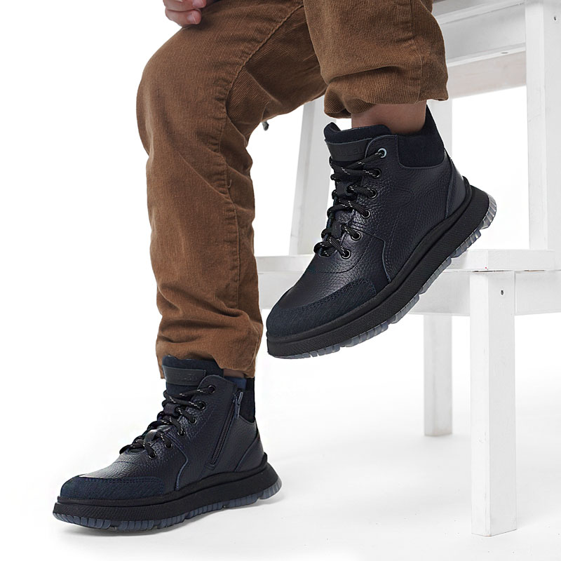 Ботинки, артикул 2162, цвет синий купить в интернет-магазине Shoeslel с доставкой по России