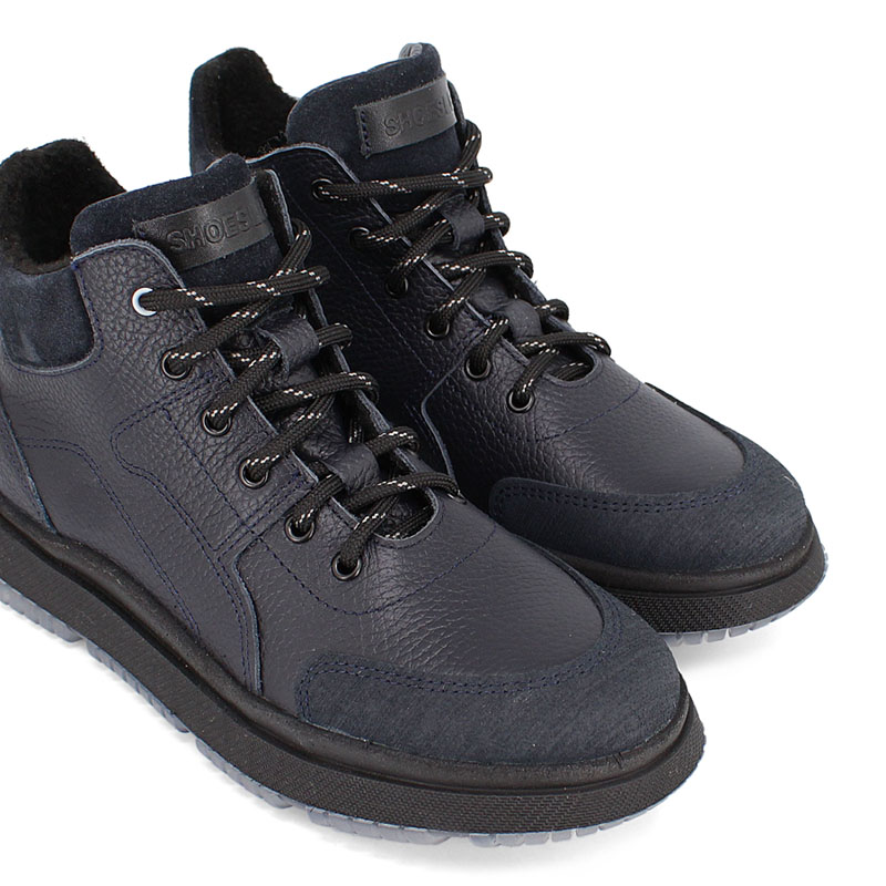 Ботинки, артикул 2162, цвет синий купить в интернет-магазине Shoeslel с доставкой по России