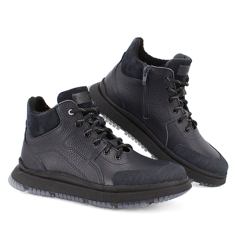 Ботинки, артикул 2162, цвет синий купить в интернет-магазине Shoeslel с доставкой по России