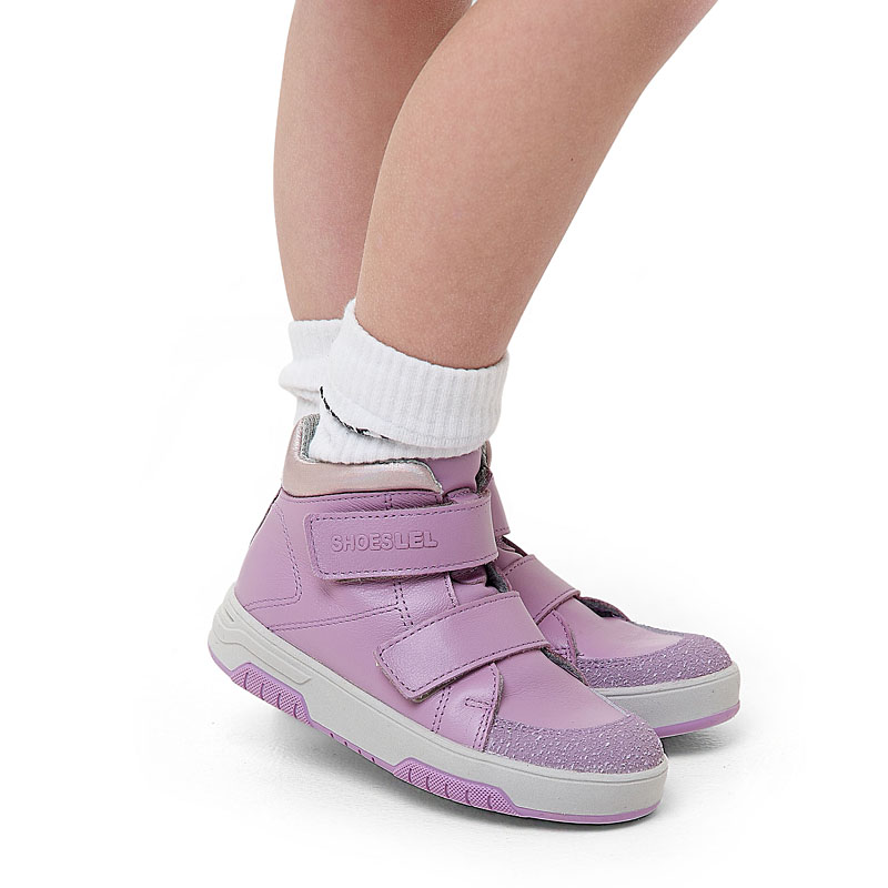 Ботинки, артикул 2176, цвет фиолетовый купить в интернет-магазине Shoeslel с доставкой по России