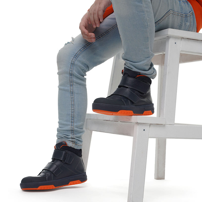 Ботинки, артикул 2176, цвет синий купить в интернет-магазине Shoeslel с доставкой по России