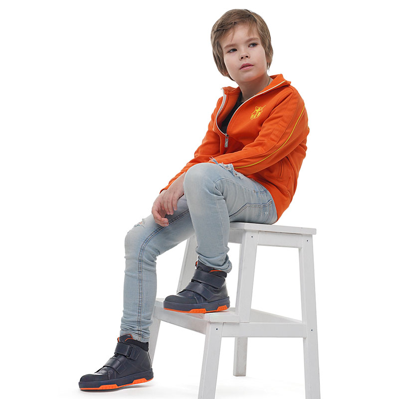 Ботинки, артикул 2176, цвет синий купить в интернет-магазине Shoeslel с доставкой по России