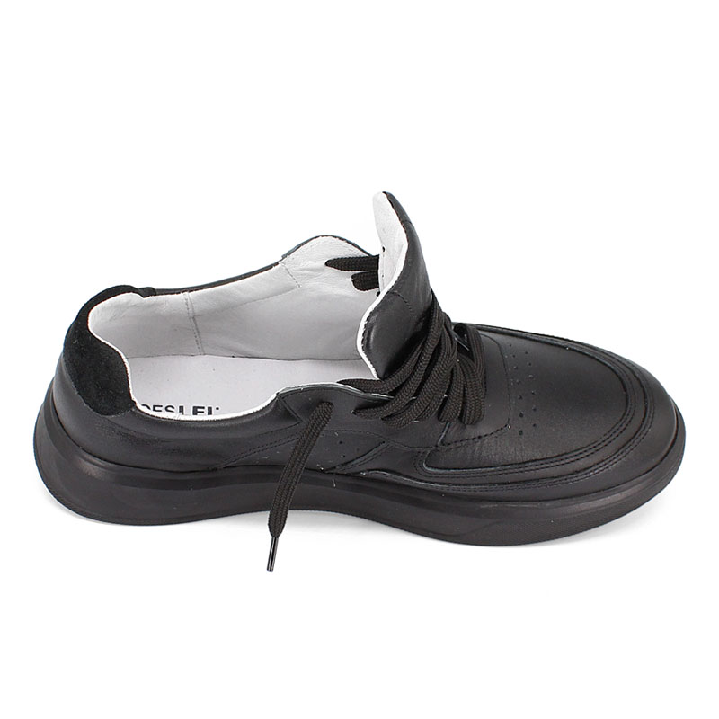 Полуботинки, артикул 2177, цвет черный купить в интернет-магазине Shoeslel с доставкой по России